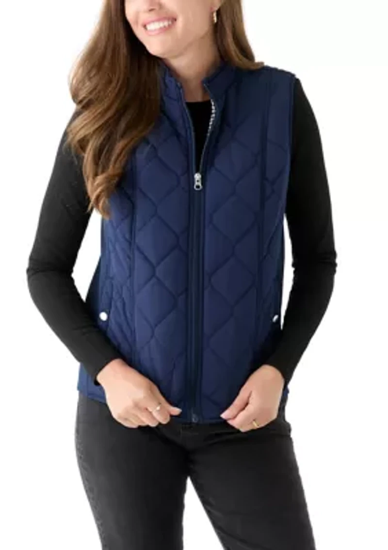 Petite Side Ribbed Vest