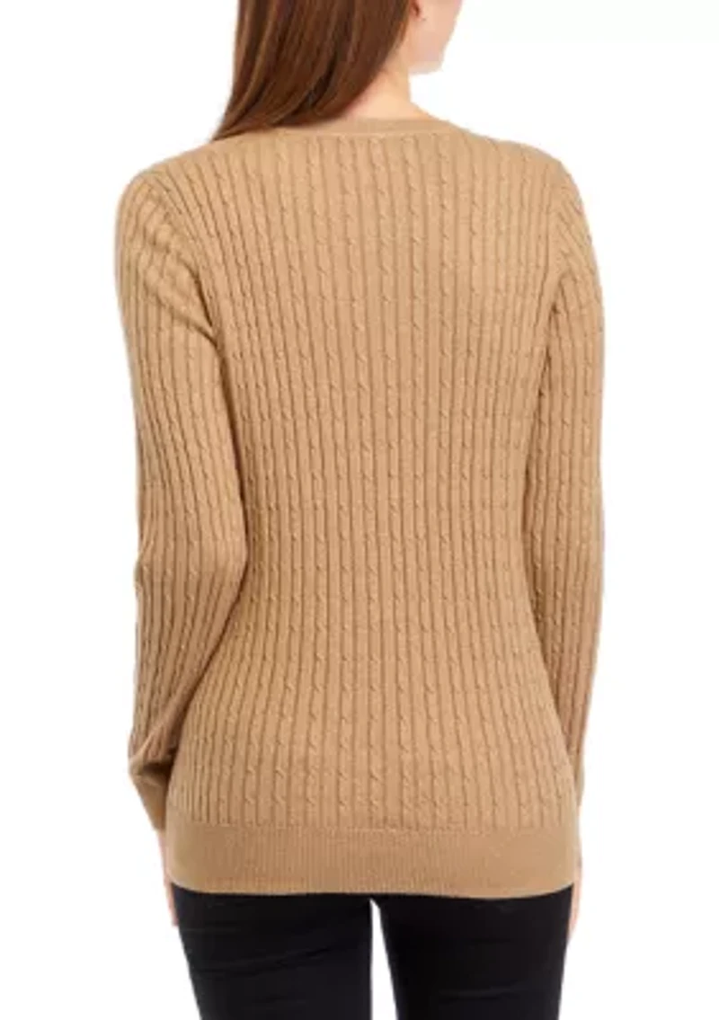 Women's Cable Knit Sweater