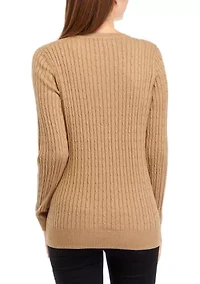 Women's Cable Knit Sweater