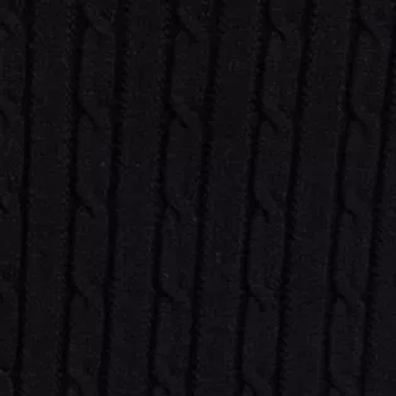 Women's Long Sleeve Cable Knit Turtleneck Sweater