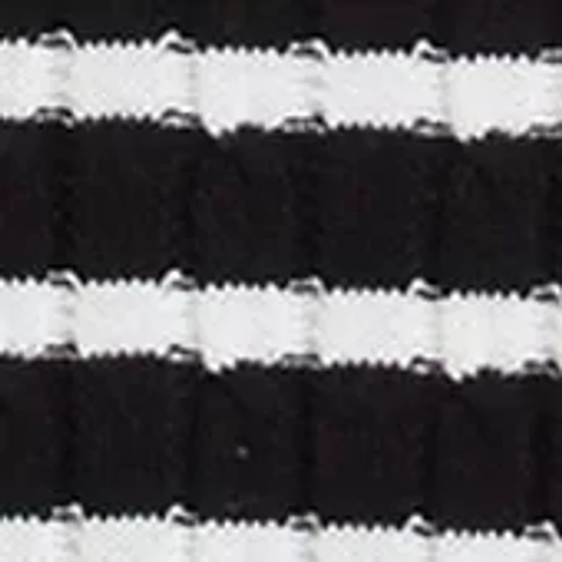 Women's Striped Cable Crew Sweater