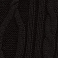 Women's Cable Knit Solid Cowl Neck Sweater