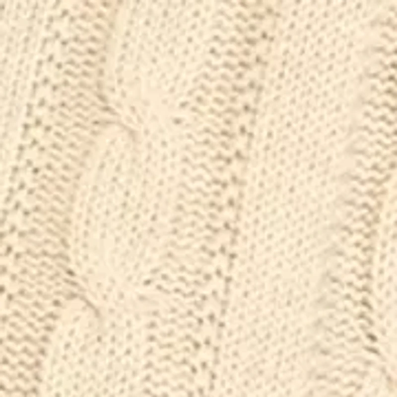 Women's Heather Cable Knit Sweater