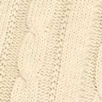 Women's Heather Cable Knit Sweater