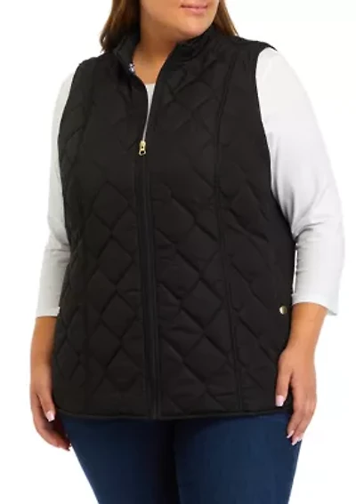 Plus Side Rib Vest