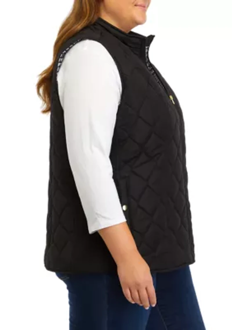 Plus Side Rib Vest