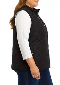 Plus Side Rib Vest