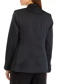 Women's Relaxed Satin Blazer