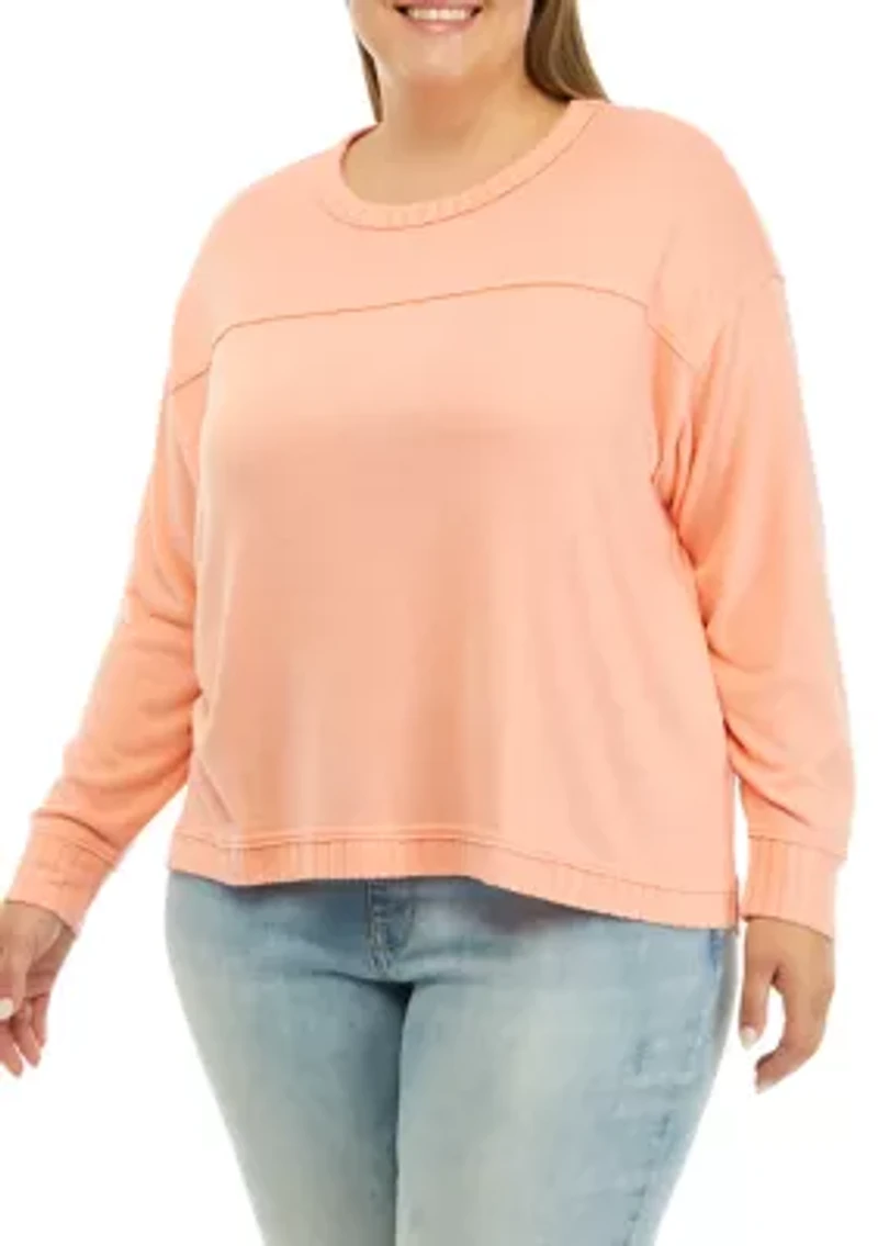 Plus Raw Edge Solid Top