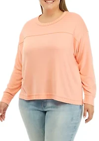 Plus Raw Edge Solid Top