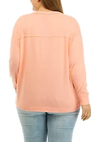 Plus Raw Edge Solid Top