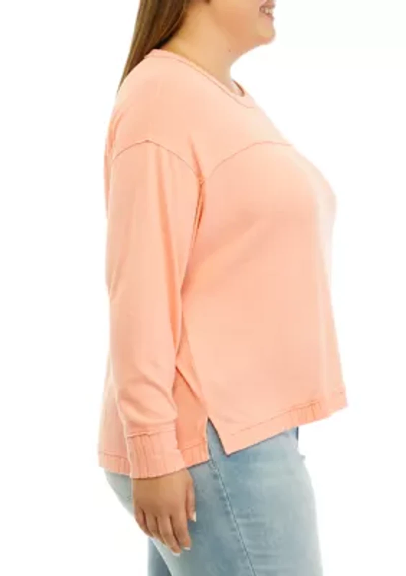 Plus Raw Edge Solid Top