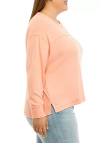 Plus Raw Edge Solid Top