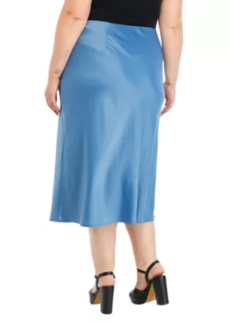 Plus Slip Skirt