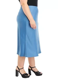 Plus Slip Skirt