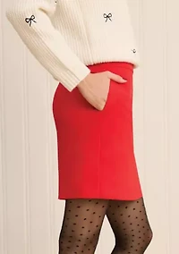 Sewing Down South x Crown & Ivy™ Sew Merry Mini Skirt with Bows