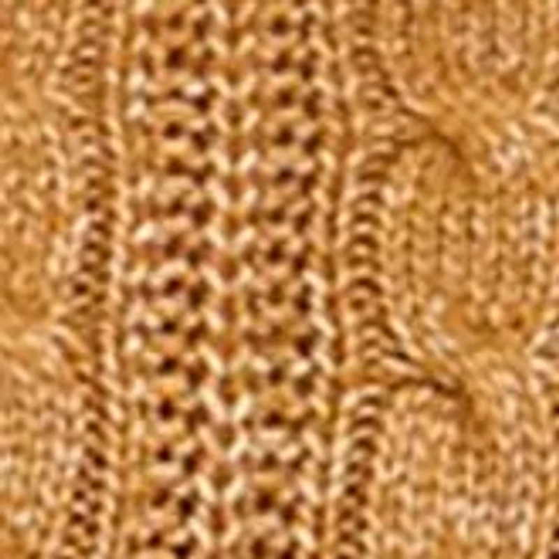 Plus Long Sleeve Relaxed Cable Knit Sweater