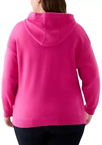 Plus Drawstring Hoodie