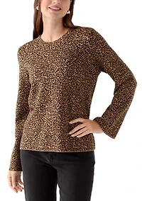 Women's Animal Print Sweater