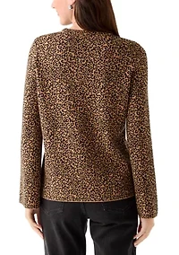 Women's Animal Print Sweater