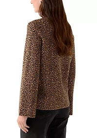 Women's Animal Print Sweater