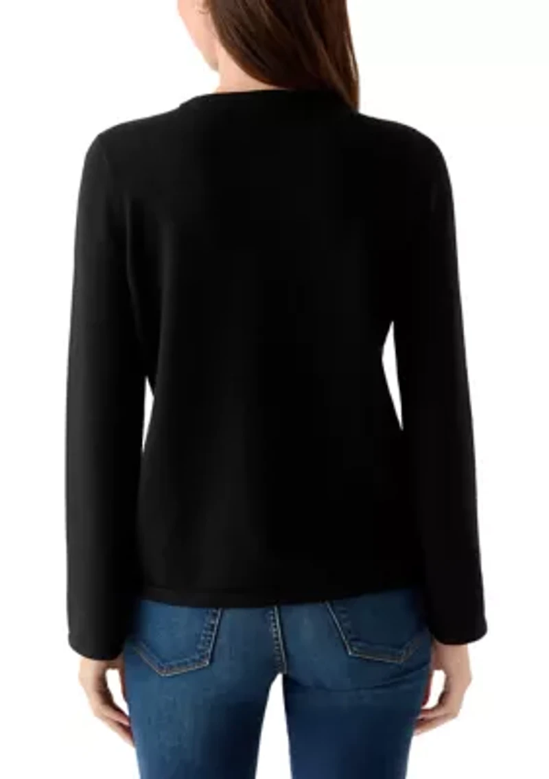 Women's Mock Neck Sweater