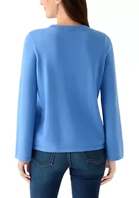 Women's Mock Neck Sweater