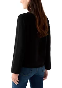 Women's Mock Neck Sweater