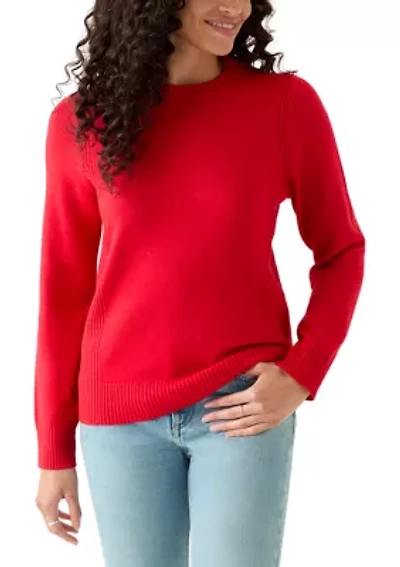Petite Ribbed Sweater