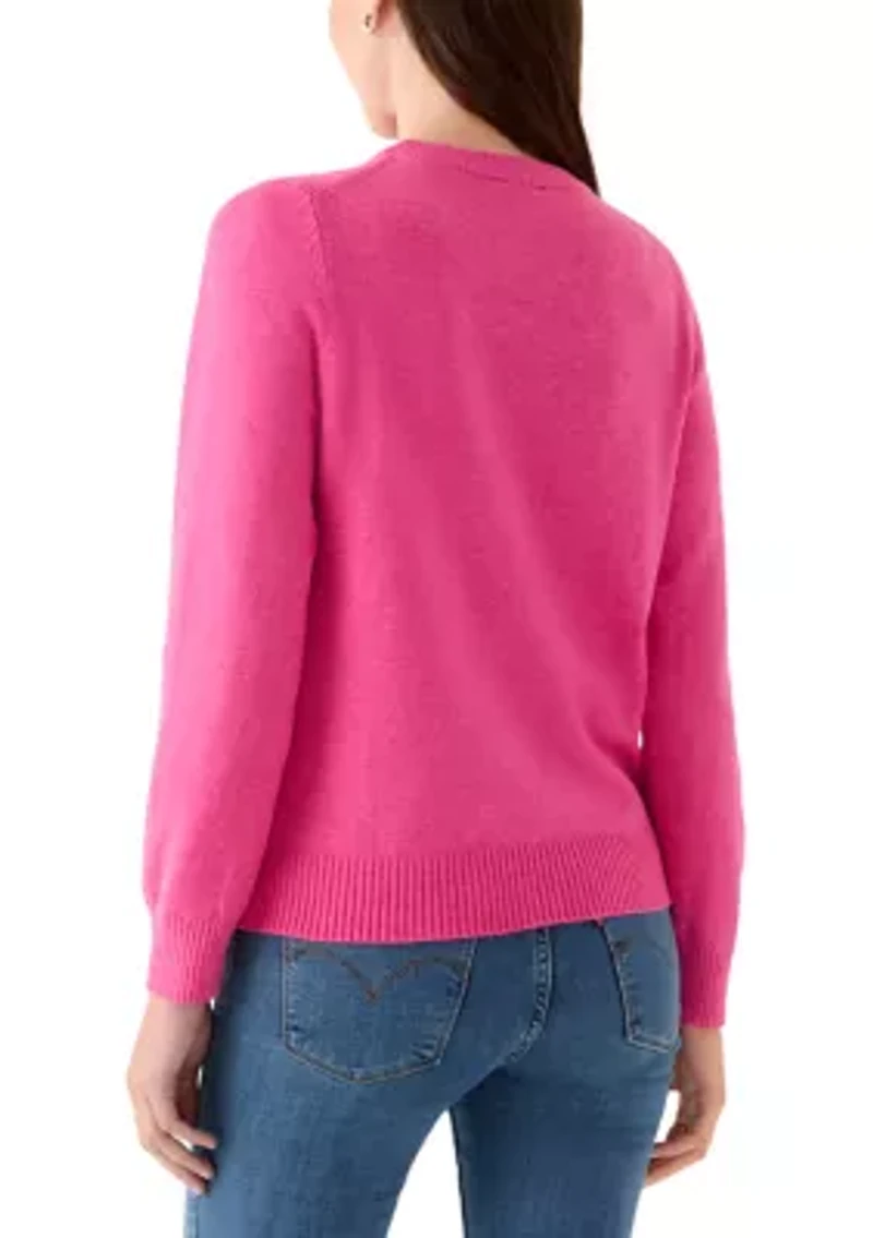 Petite Ribbed Sweater