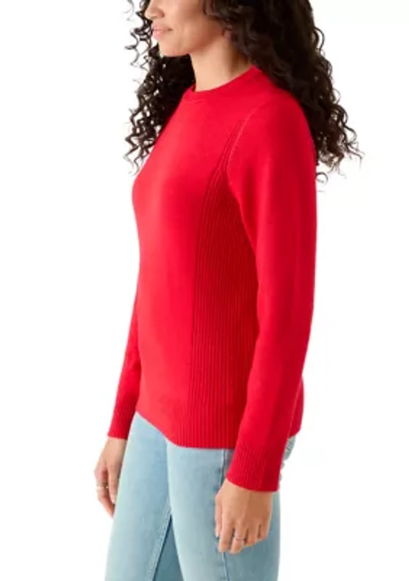 Petite Ribbed Sweater