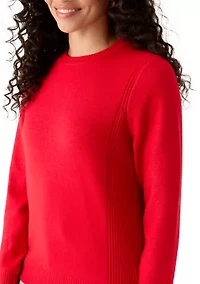 Petite Ribbed Sweater