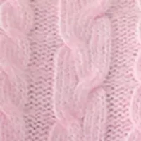 Plus Long Sleeve Cable Sweater