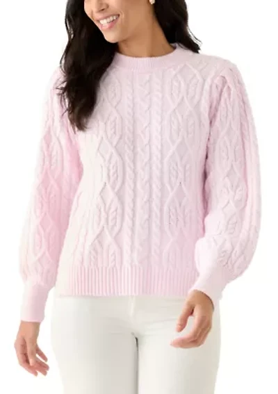 Women's Cable Sweater