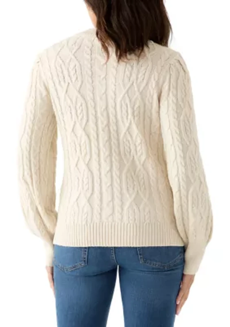 Women's Cable Sweater