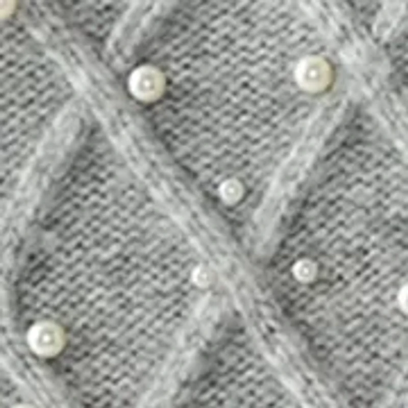 Petite Pearl Cable Sweater