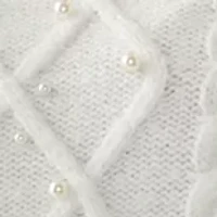 Petite Pearl Cable Sweater