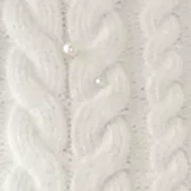 Plus Cable Pearl Sweater