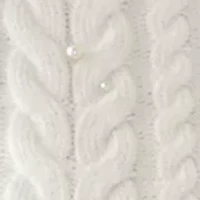 Plus Cable Pearl Sweater