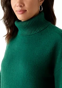 Women's Long Sleeve Turtleneck Sweater