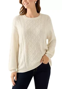 Women's Long Sleeve Tunic Sweater