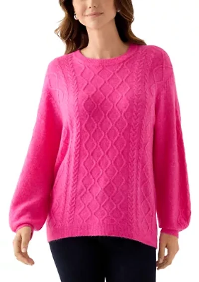 Women's Long Sleeve Tunic Sweater