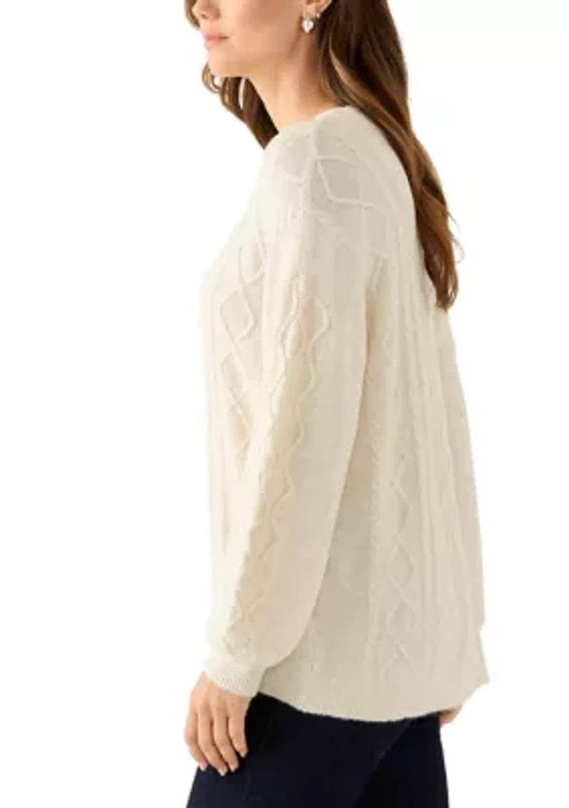 Women's Long Sleeve Tunic Sweater