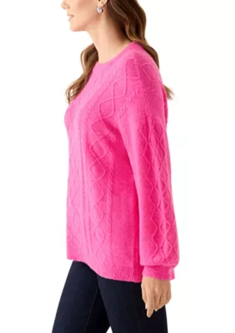 Women's Long Sleeve Tunic Sweater