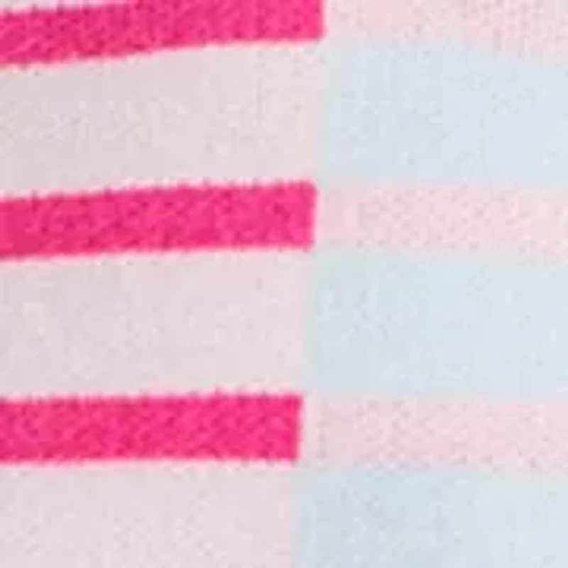 Women's Striped Polo Sweater