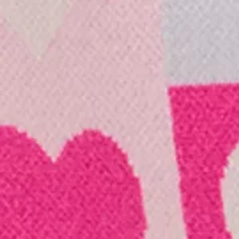 Women's Heart Block Crew Neck Sweater