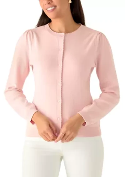 Women's Long Sleeve Button Up Cardigan