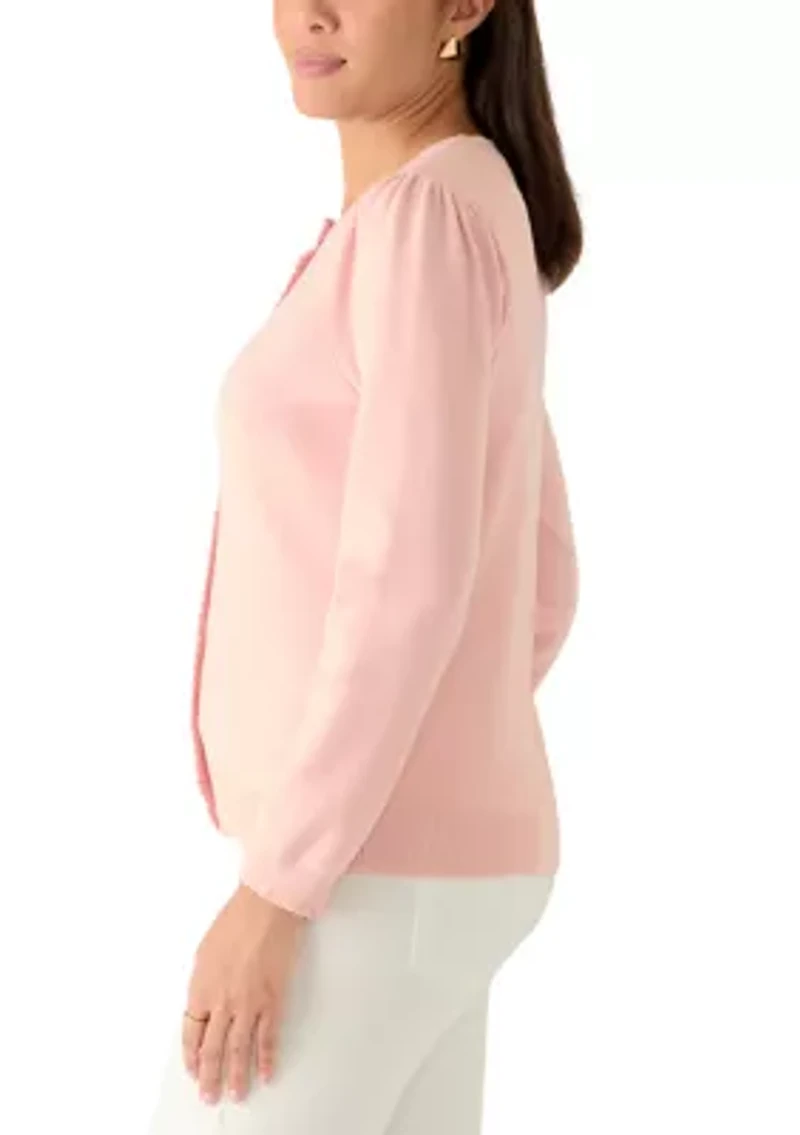 Women's Long Sleeve Button Up Cardigan