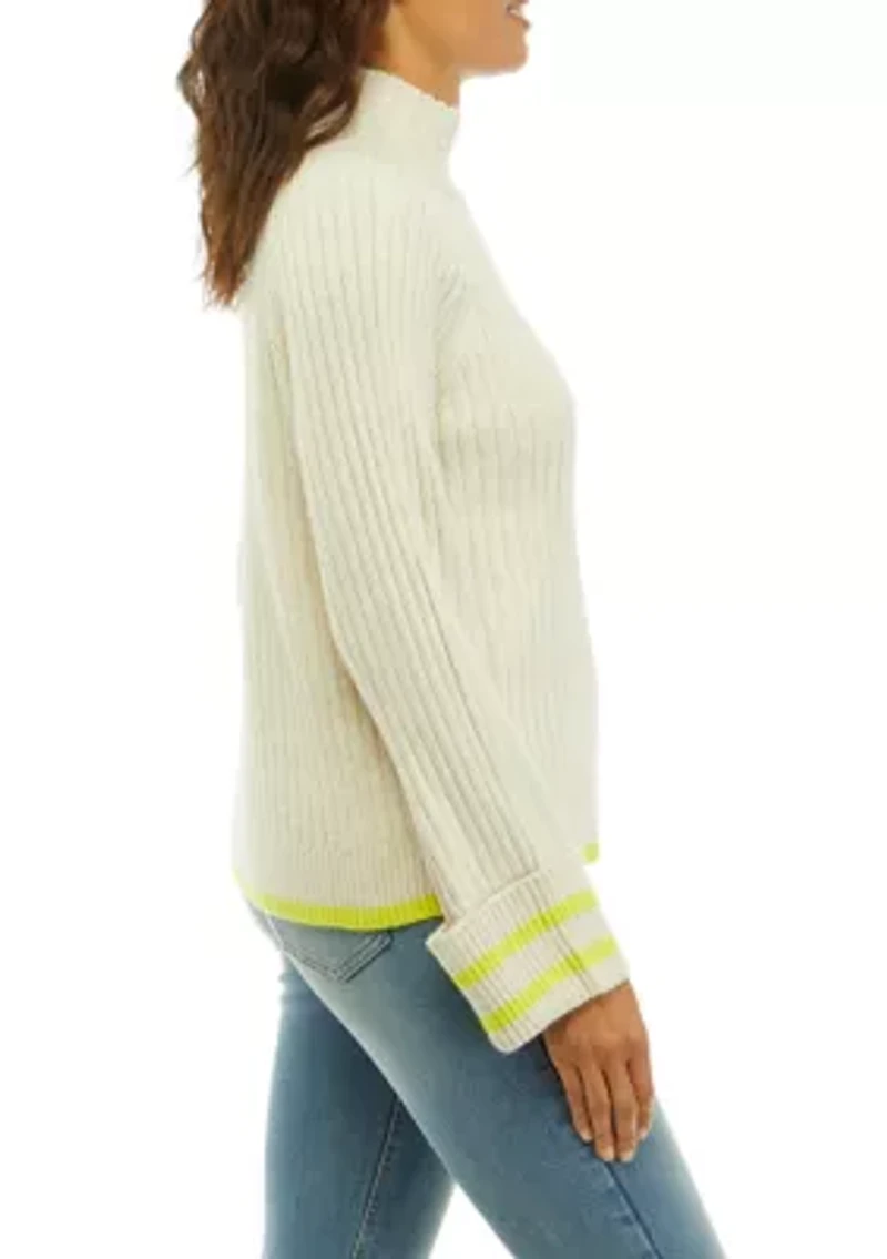 Tipped Cuff Sweater
