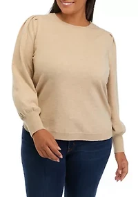 Plus Striped Sweater